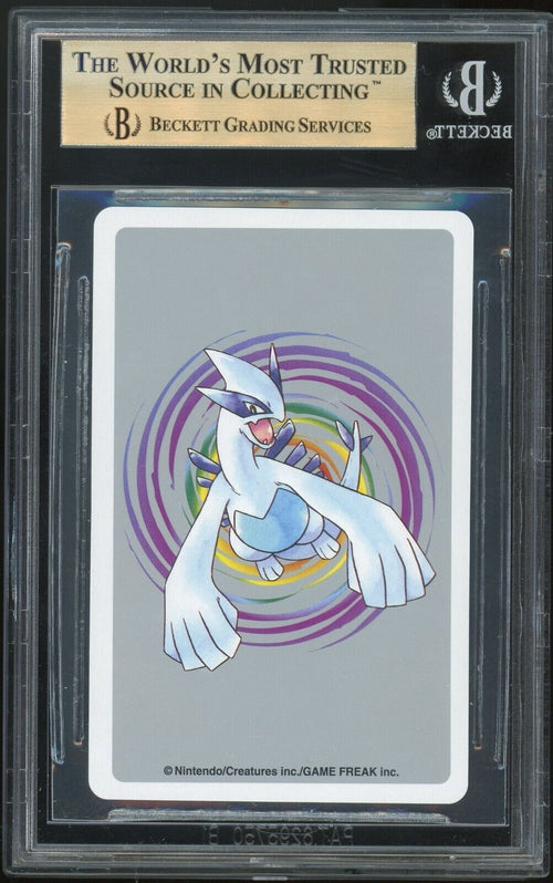 BGS 9.5 GEM MINT 1999 Pokemon Silver Lugia Poker Set - Sneasel #215C