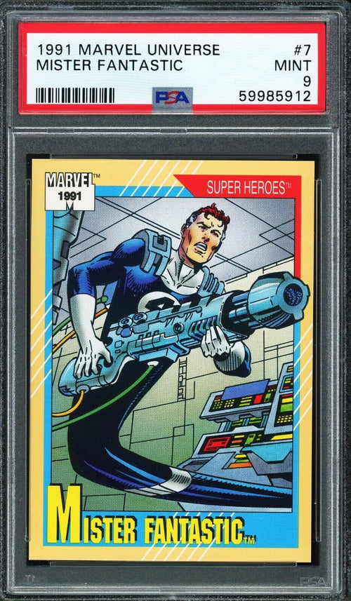PSA 9 MINT 1991 Marvel Universe - Mister Fanatic #7