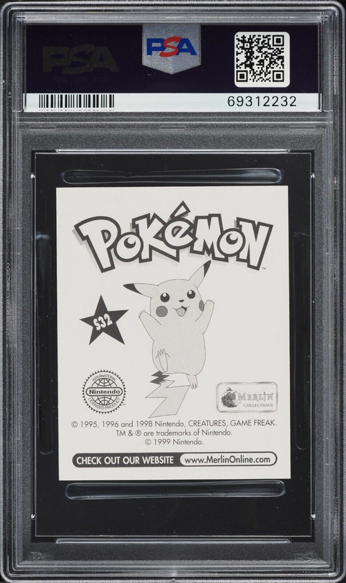 PSA 8 NM-MT 1999 Merlin Pokemon Stickers Prism Jenny #S32