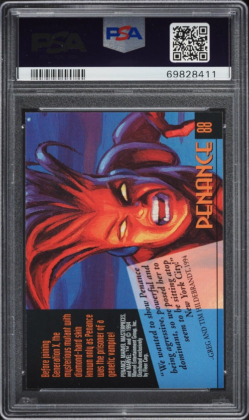 PSA 9 MINT 1994 Marvel Masterpieces Penance #88