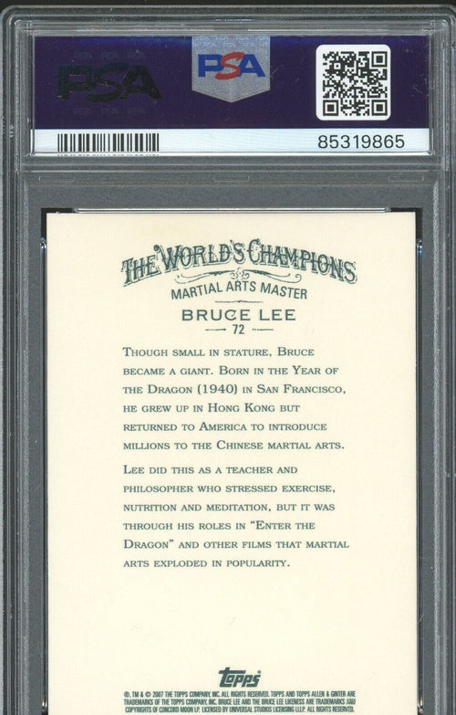 PSA 10 - 2007 - Topps Allen & Ginter - Bruce Lee