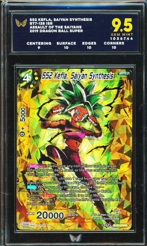 ARK 9.5 - 2019 Assault of the Saiyans DBS SS2 Kefla, Saiyan Synthesis BT7-128
