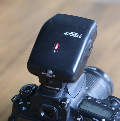 CANON SPEEDLITE 270EX II - CAMERA FLASH - WORKING [EX+]