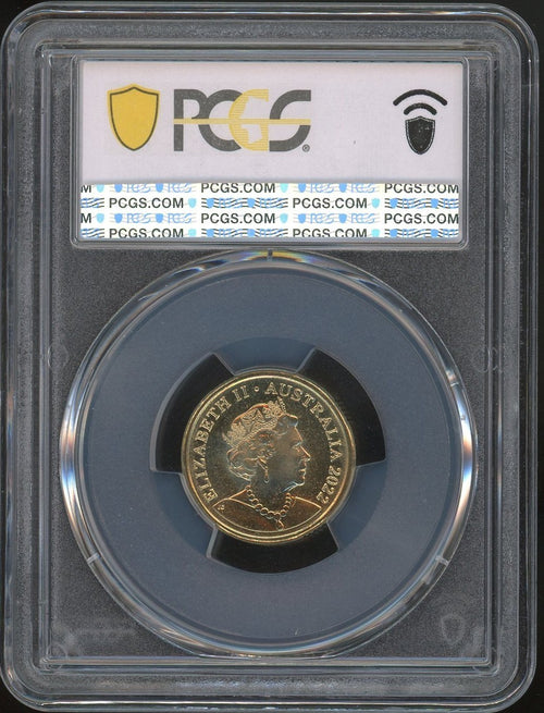 PCGS MS65 - 2022 Honey Bee Colorized Australia $2 Coin