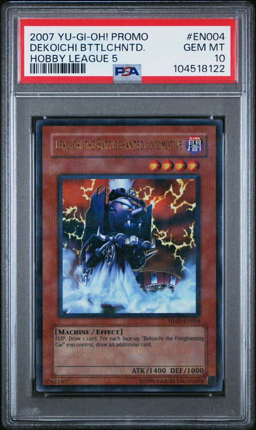 PSA 10 - 2007 YU-GI-OH! PROMO EN004 DEKOICHI HOBBY LEAGUE - 5