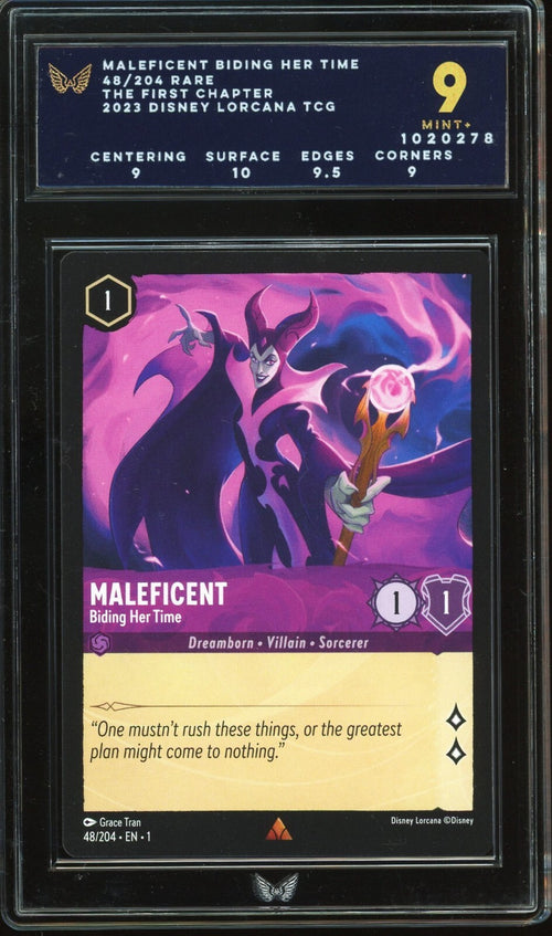 ARK 9 -  2023 The First Chapter Disney Lorcana TCG Maleficent Biding Her Time 48
