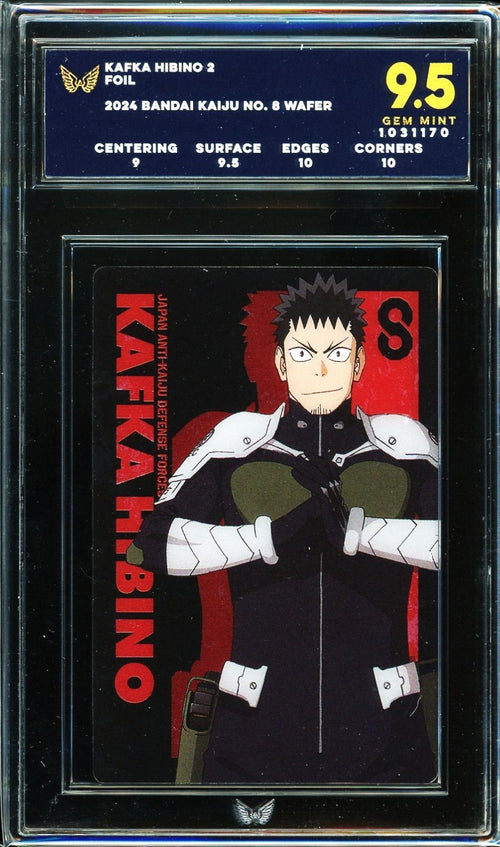 ARK 9.5 - 2024 Bandai Kaiju No. 8 Wafer Kafka Hibino 2 Foil