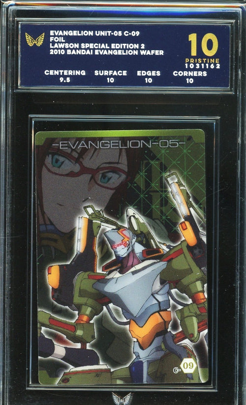 ARK 10 - 2010 Bandai Evangelion Wafer  Unit-05 C-09 Foil Lawson Special Edition