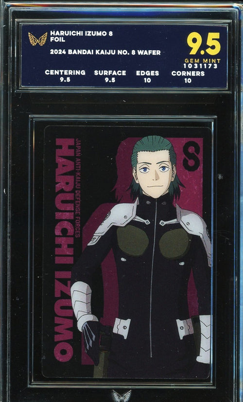 ARK 9.5 - 2024 - BANDAI KAIJU NO. 8 WAFER - HARUICHI IZUMO 8 FOIL