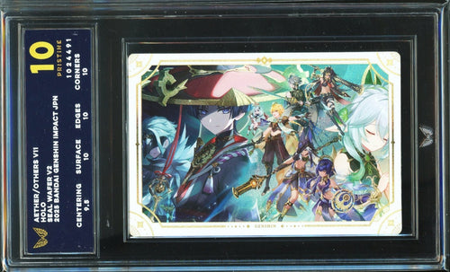 ARK 10 - 2025 - BANDAI GENSHIN IMPACT - JPN - AETHER-OTHERS V11 HOLO SEAL WAFER