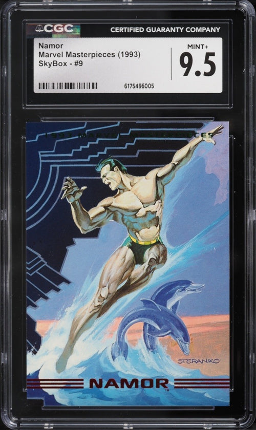 CGC 9.5 - 1993 Skybox Marvel Masterpieces Namor #9