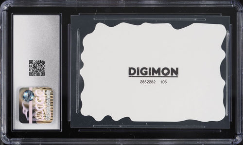 CGC 10 - 2026 Digimon Japanese Die-Cut Sticker Set Tyranomon