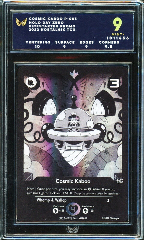 ARK 9 MINT+ 2022 Nostalgix TCG Kickstarter Day Zero Cosmic Kaboo  - Holo - P-005