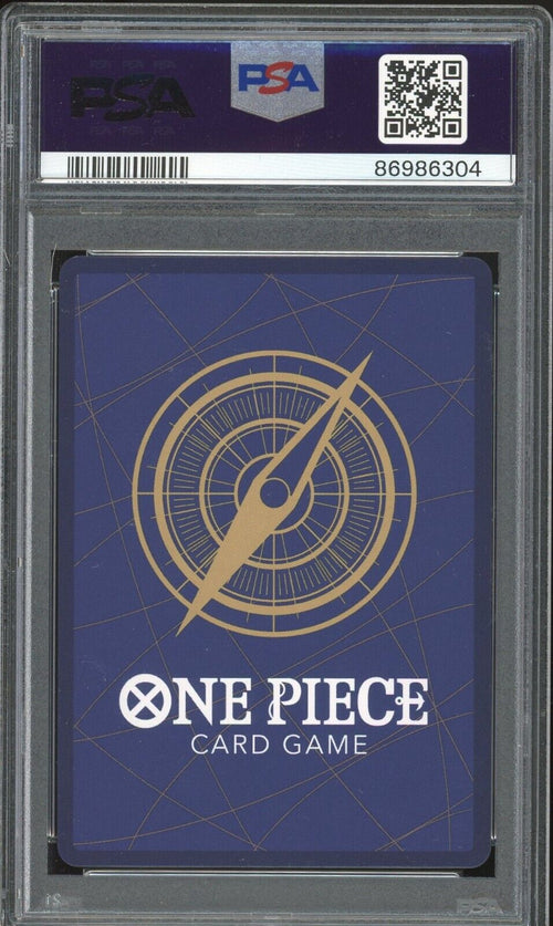PSA 10 - 2023 ONE PIECE JAPANESE AWAKENING OF THE NEW ERA 069 TRAFALGAR LAW ALT